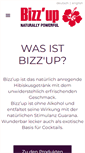 Mobile Screenshot of bizzup-drink.com